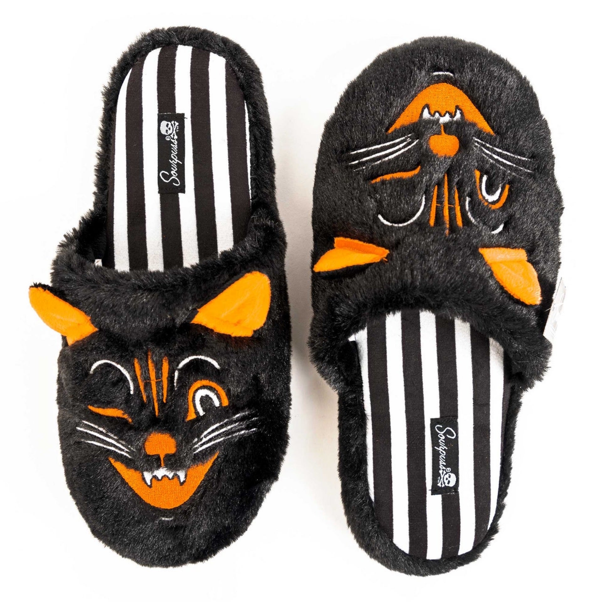 Furry Jinx Cat Slippers WildWolf Halloween Store